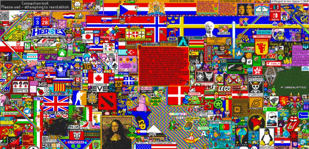 Hoe werd r/Place gebouwd?