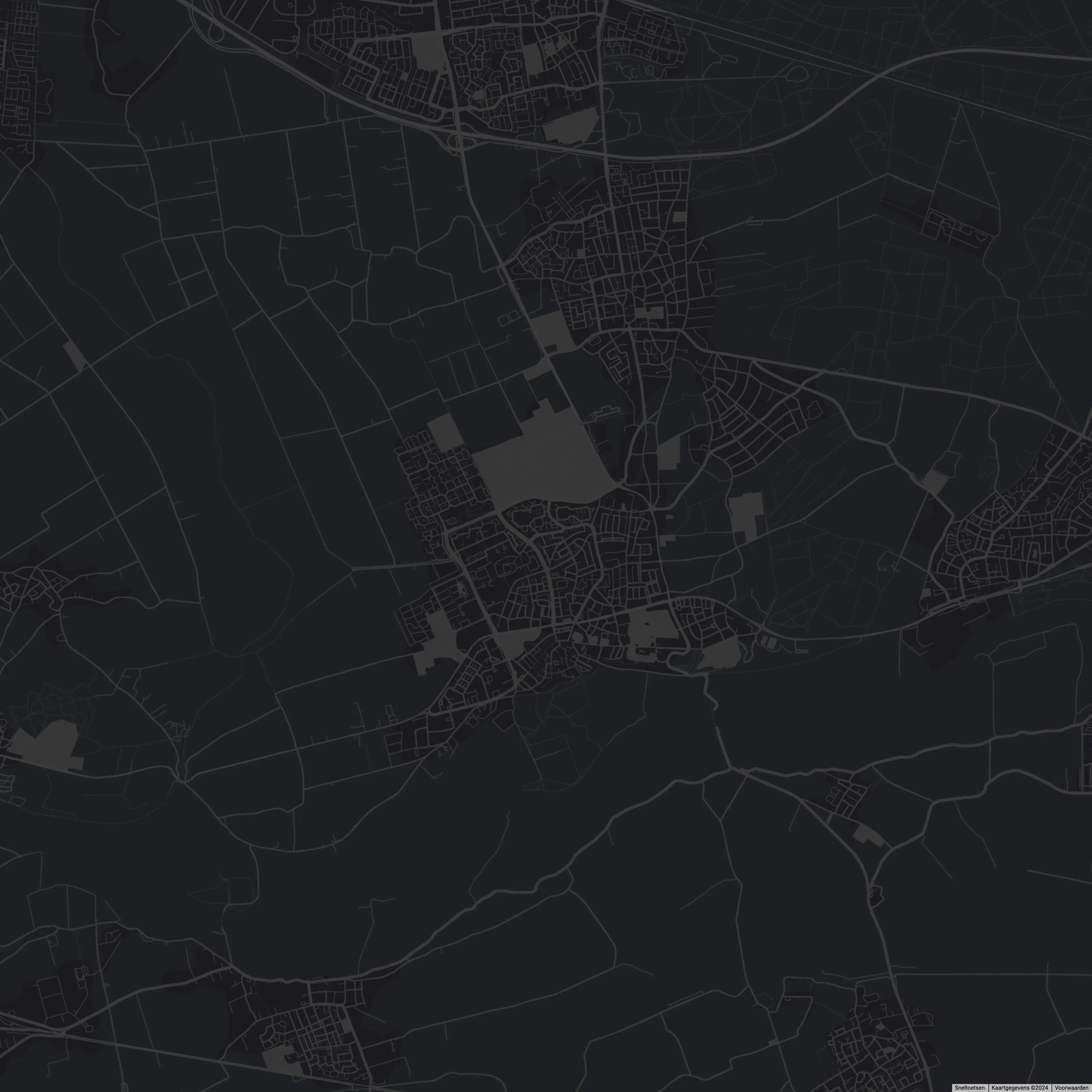 Kaart van Wageningen